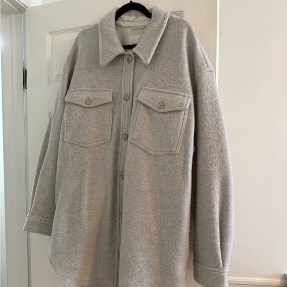 Wilfred Jackets & Blazers - Wilfred Free Ganna Wool Shacket